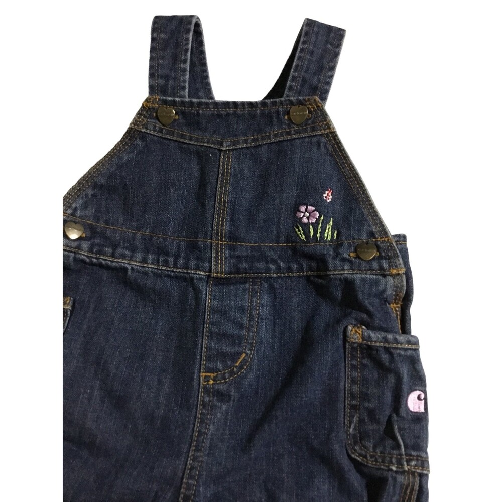 Carhartt infant Overalls Size 24 Months - Picture 2 of 5